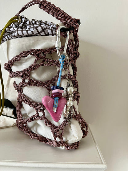 Mottle bag charm #9