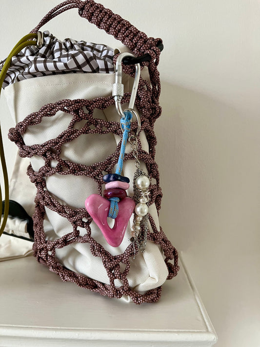 Mottle bag charm #9