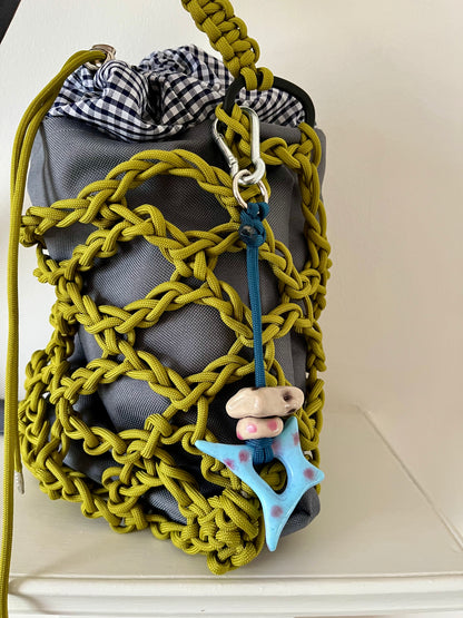Mottle bag charm #5