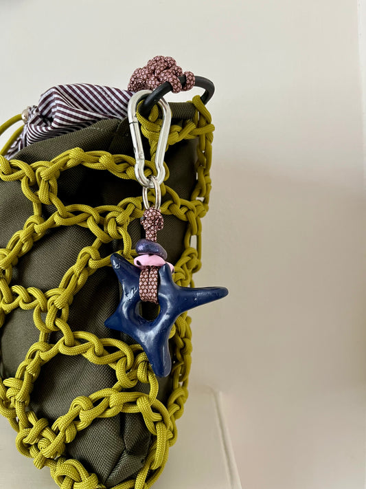 Mottle bag charm #4