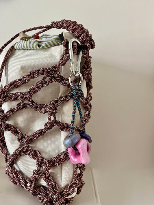 Mottle bag charm #3
