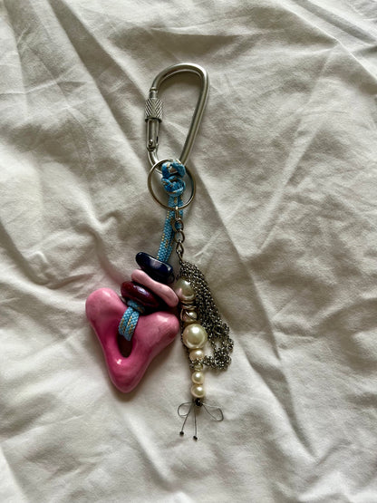 Mottle bag charm #9