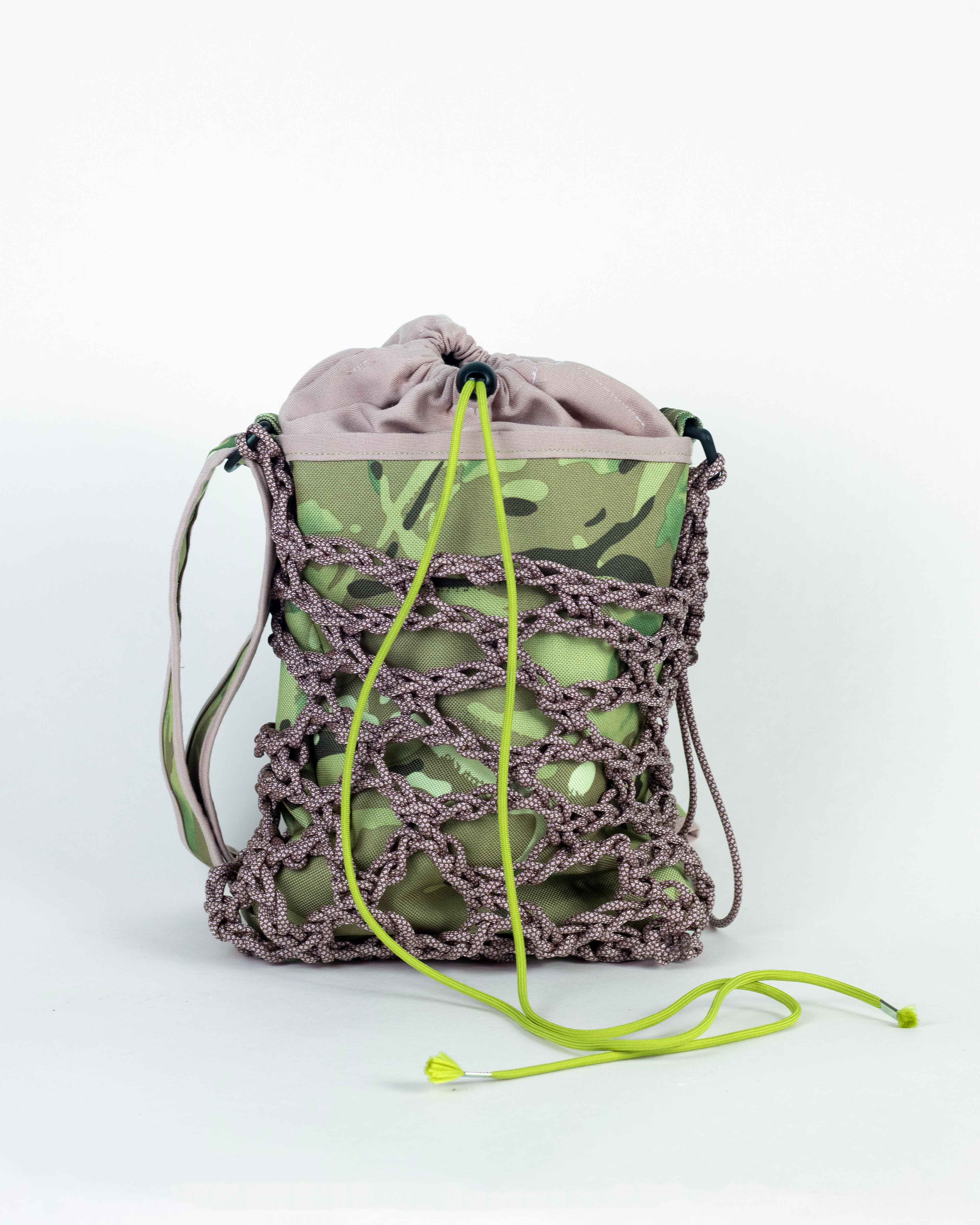 Nauta Side Bag - Camo Blush. MADE TO ORDER.