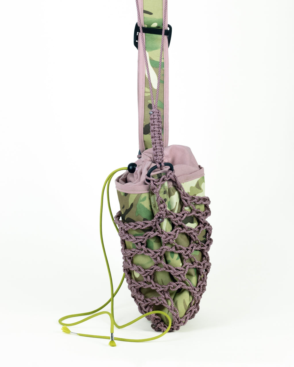Nauta Side Bag - Camo Blush. MADE TO ORDER.